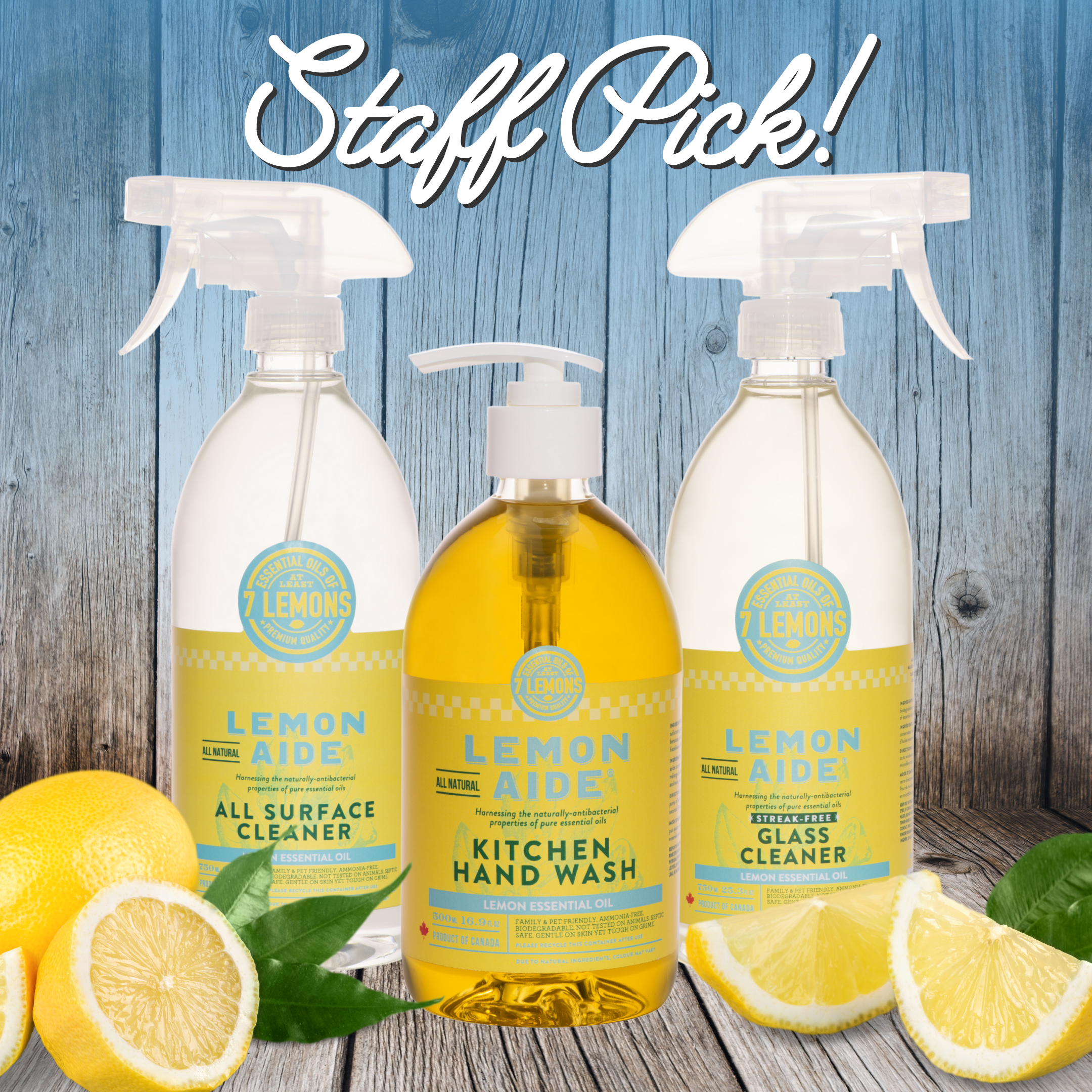 Staff Pick! - Lemon Aide Natural Cleaning Products