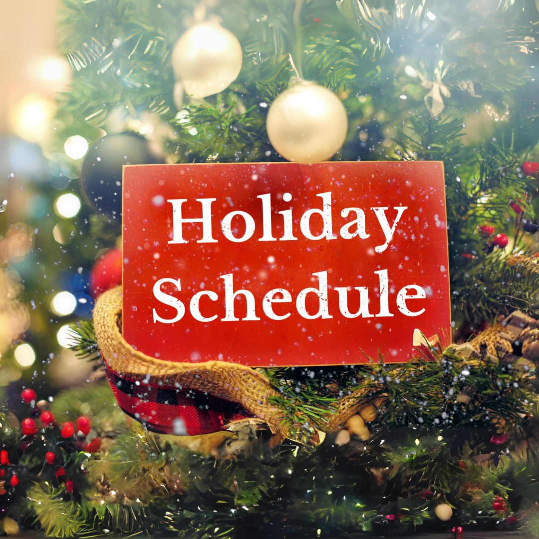 Healthwick Holiday Schedule 2023
