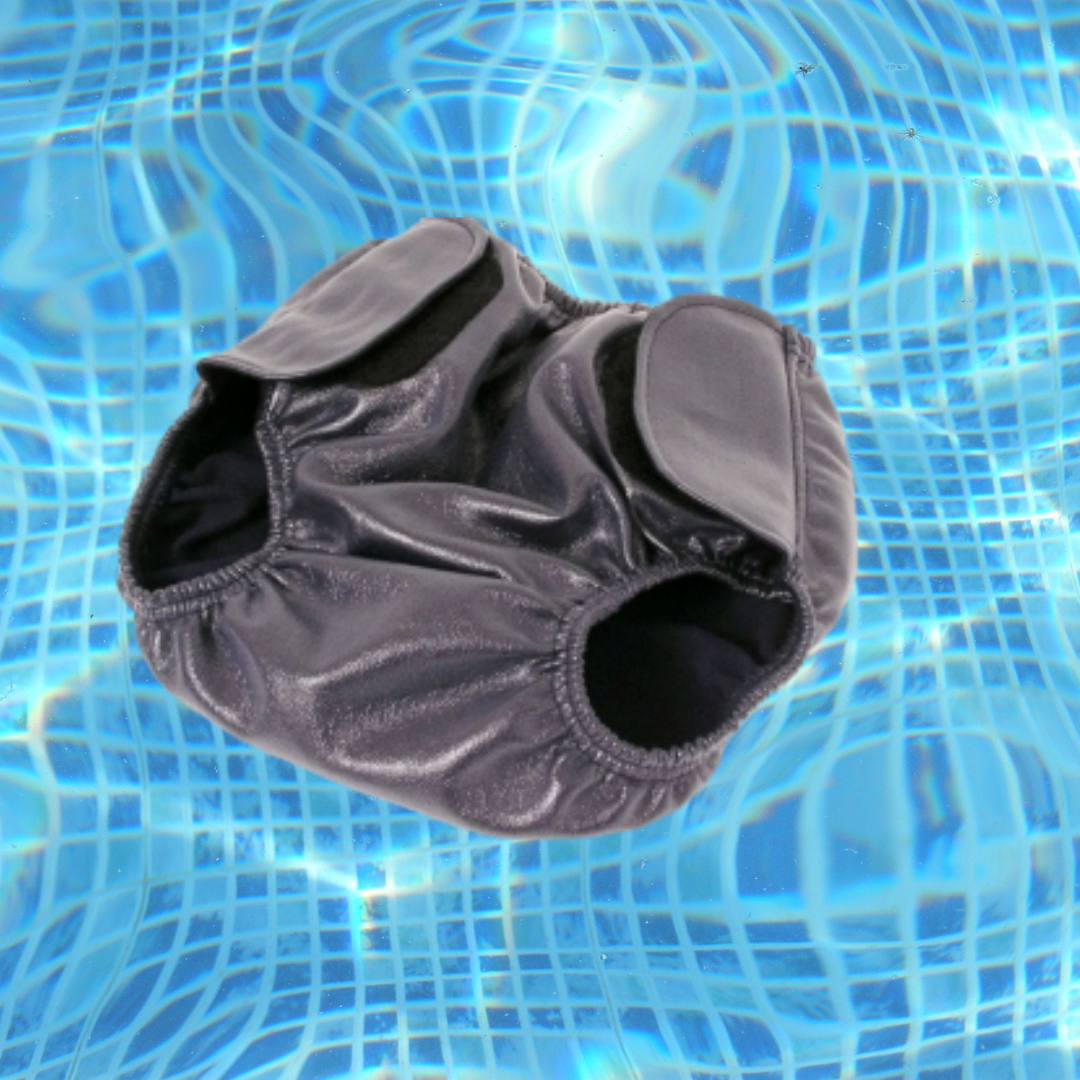 So-Secure Adult Swim Brief : Containment swim diaper for adult