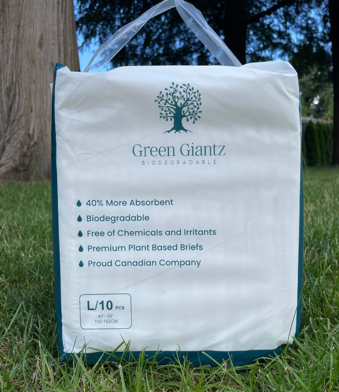 Green Giantz Biodegradable Adult Diapers