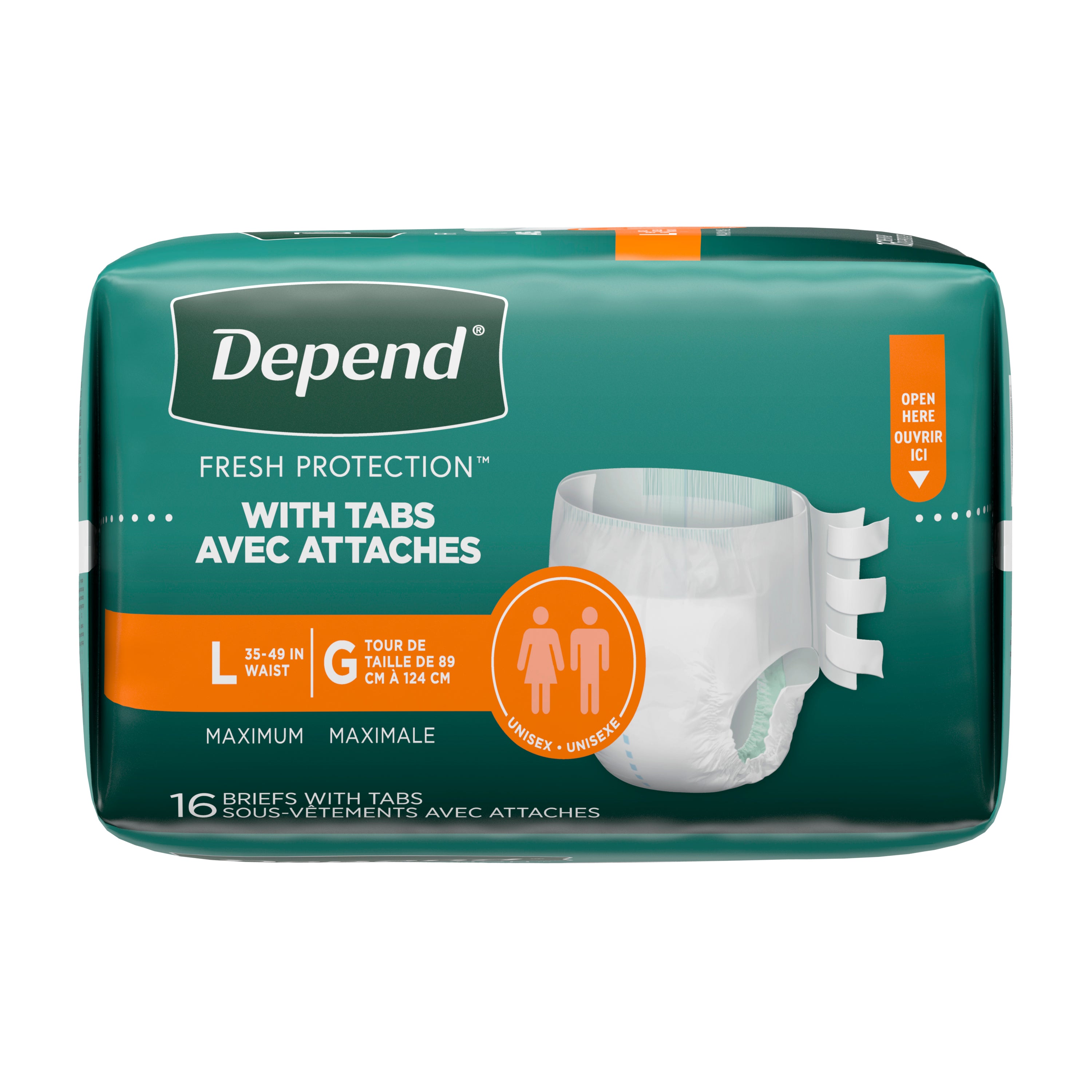 Depend Premium Briefs