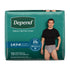 Depend Premium Fresh Protection Underwear for Men