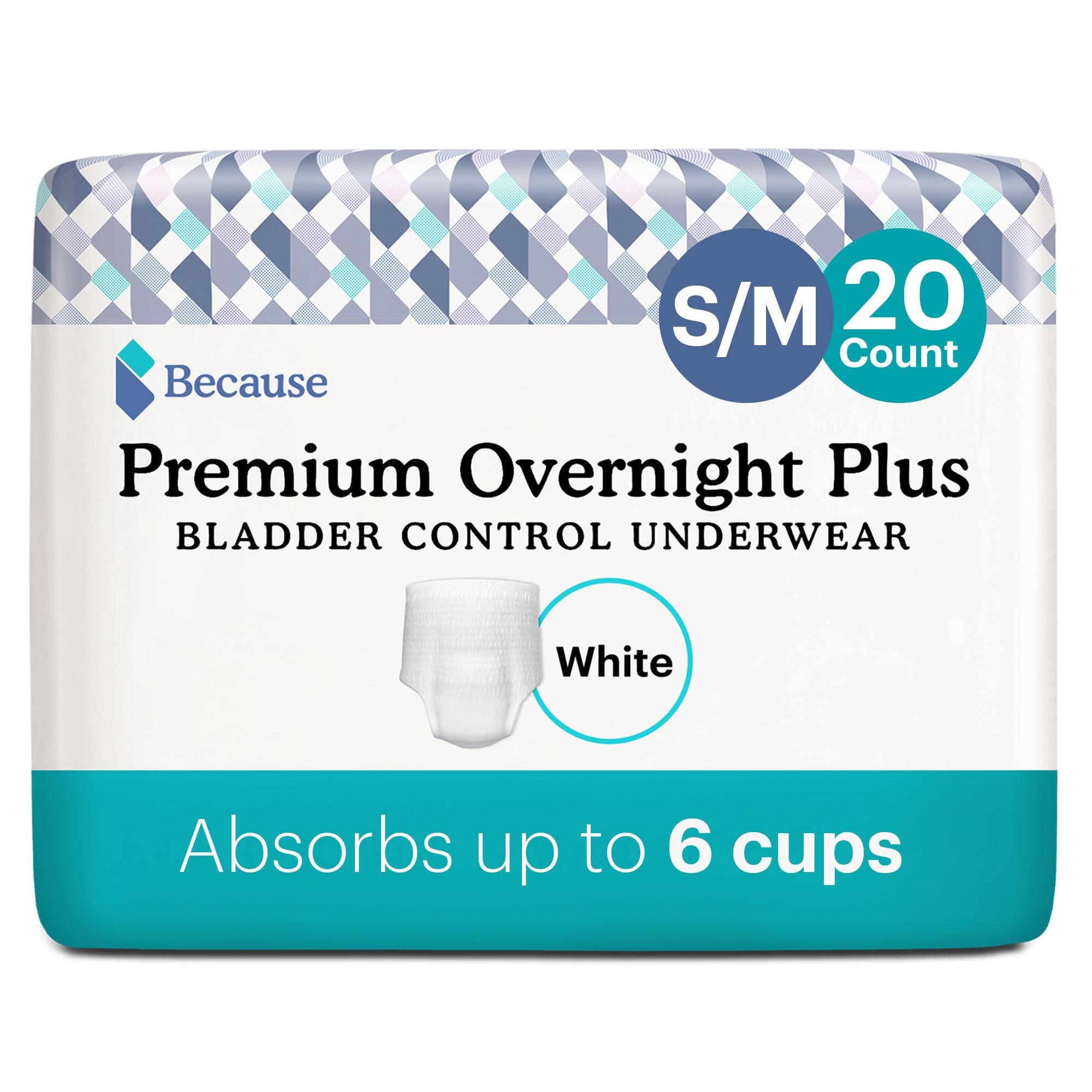 Because Premium Overnight Plus Underwear – Healthwick Canada