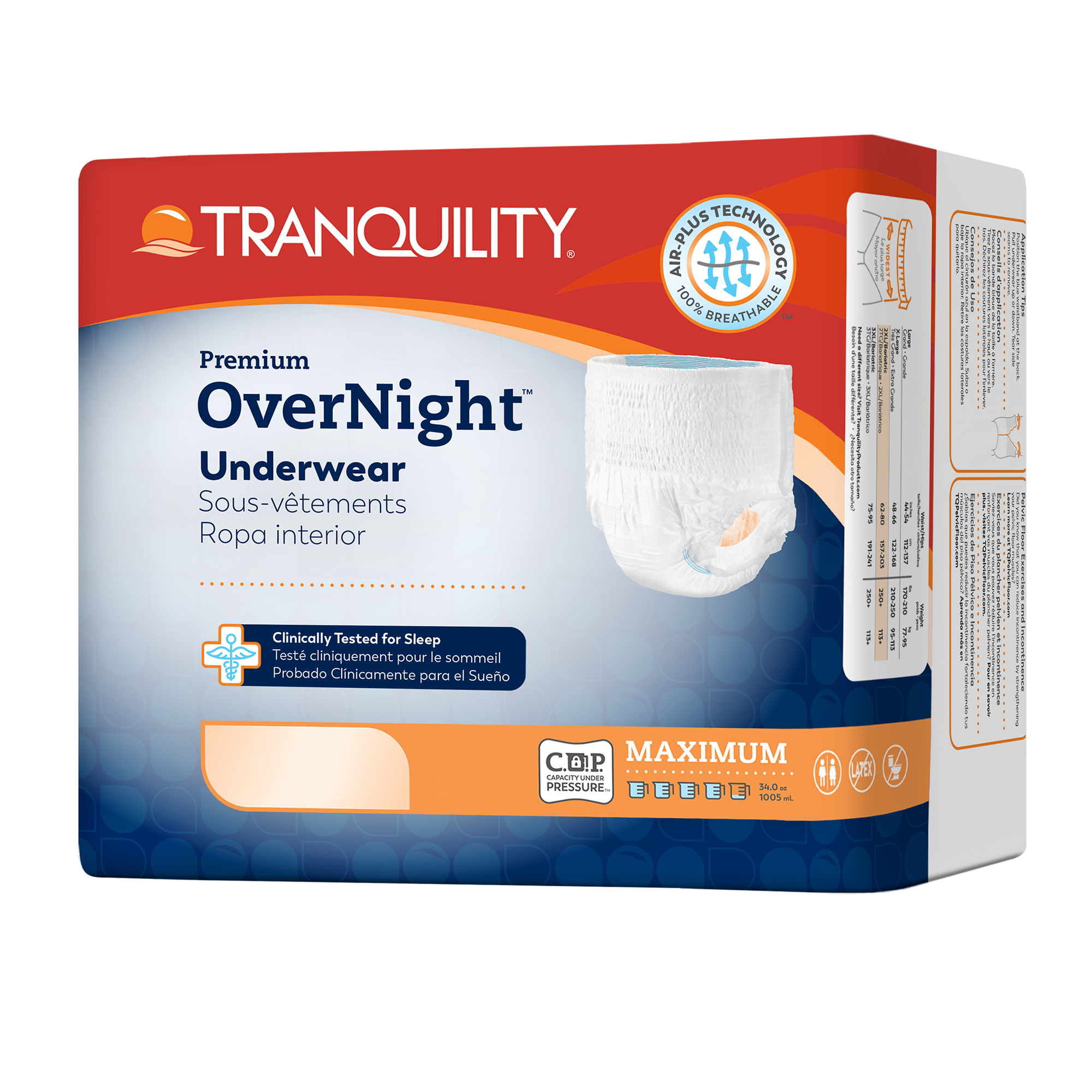 Tranquility Premium Overnight Underwear