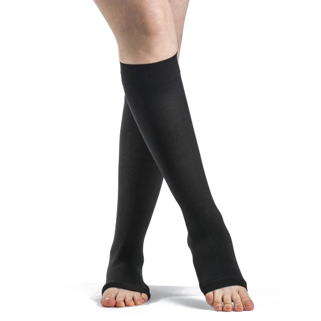 Sigvaris Unisex Open Toe Select Comfort, Calf 20-30mmHg