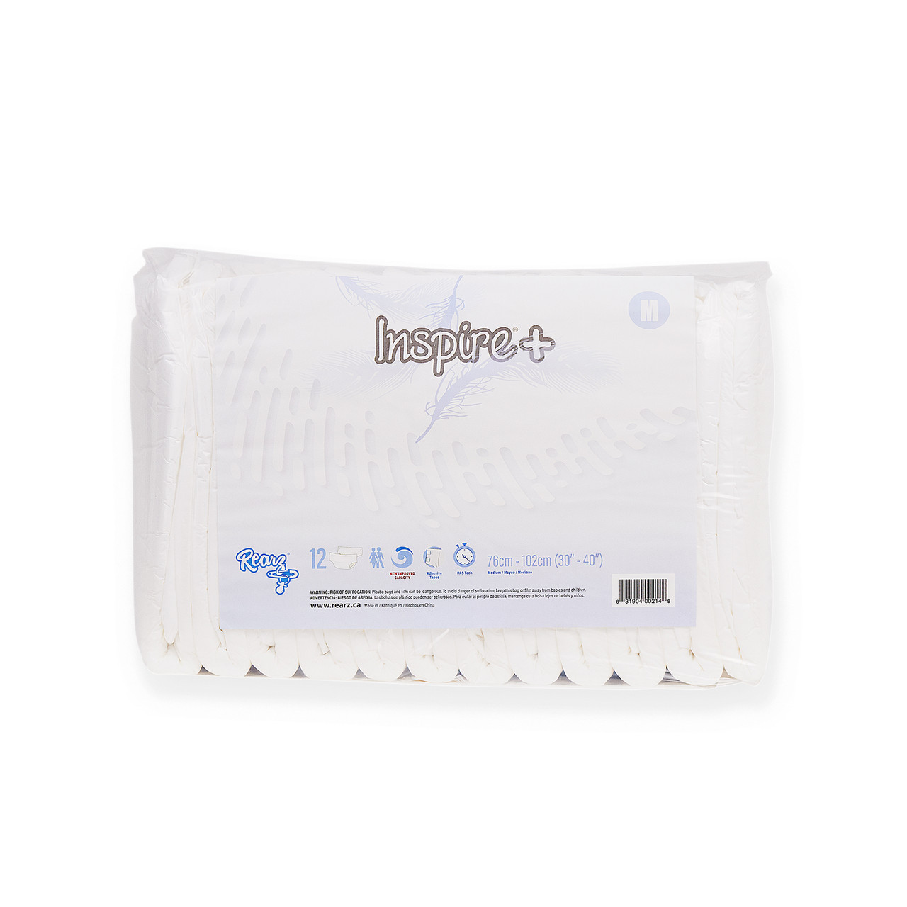 Mega Inspire+ Adult Diapers