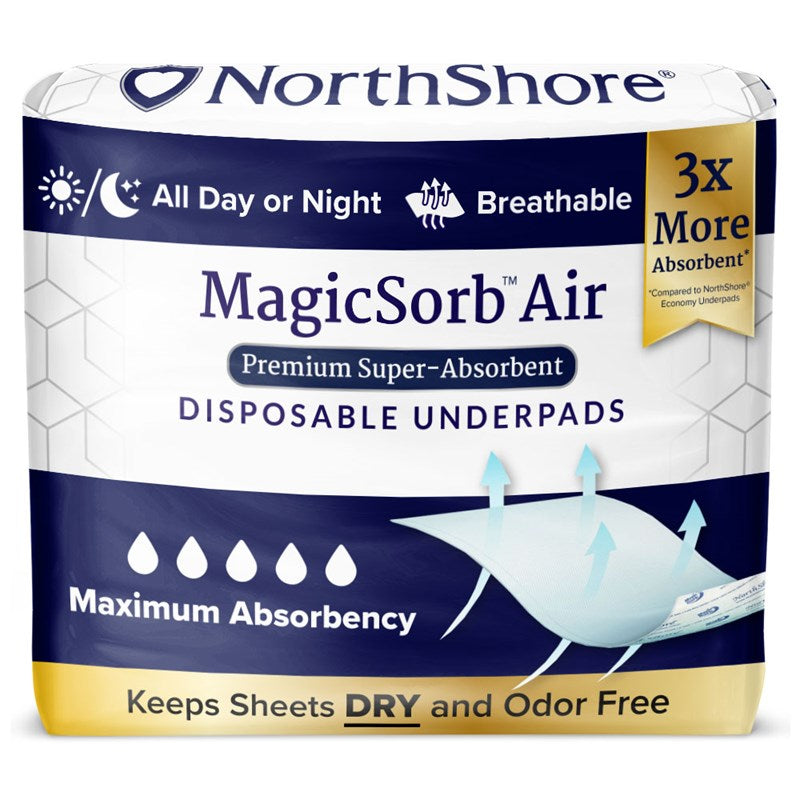 NorthShore MagicSorb Air Disposable Underpads – Healthwick Canada