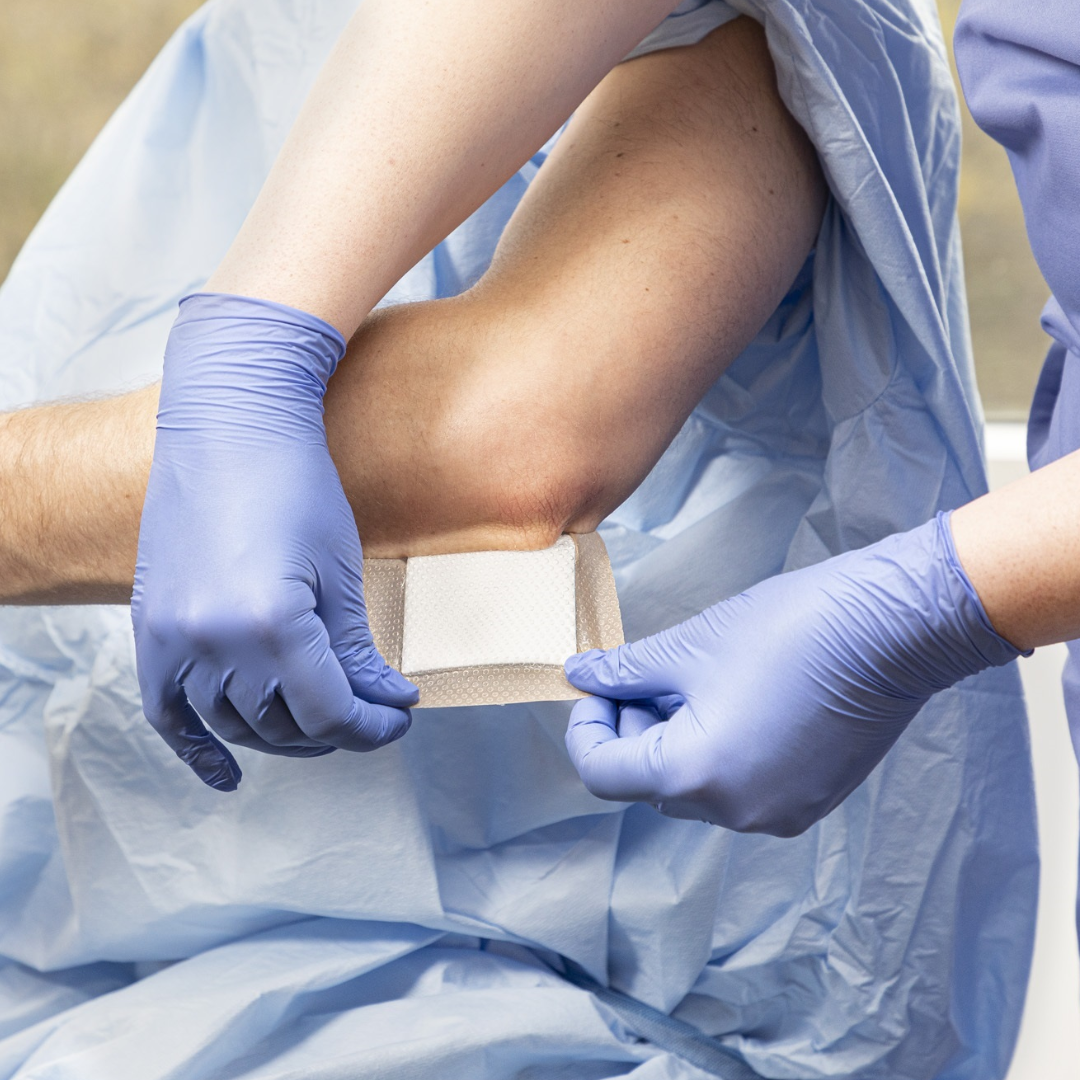 Cardinal Health™ Silicone Bordered Foam Dressing