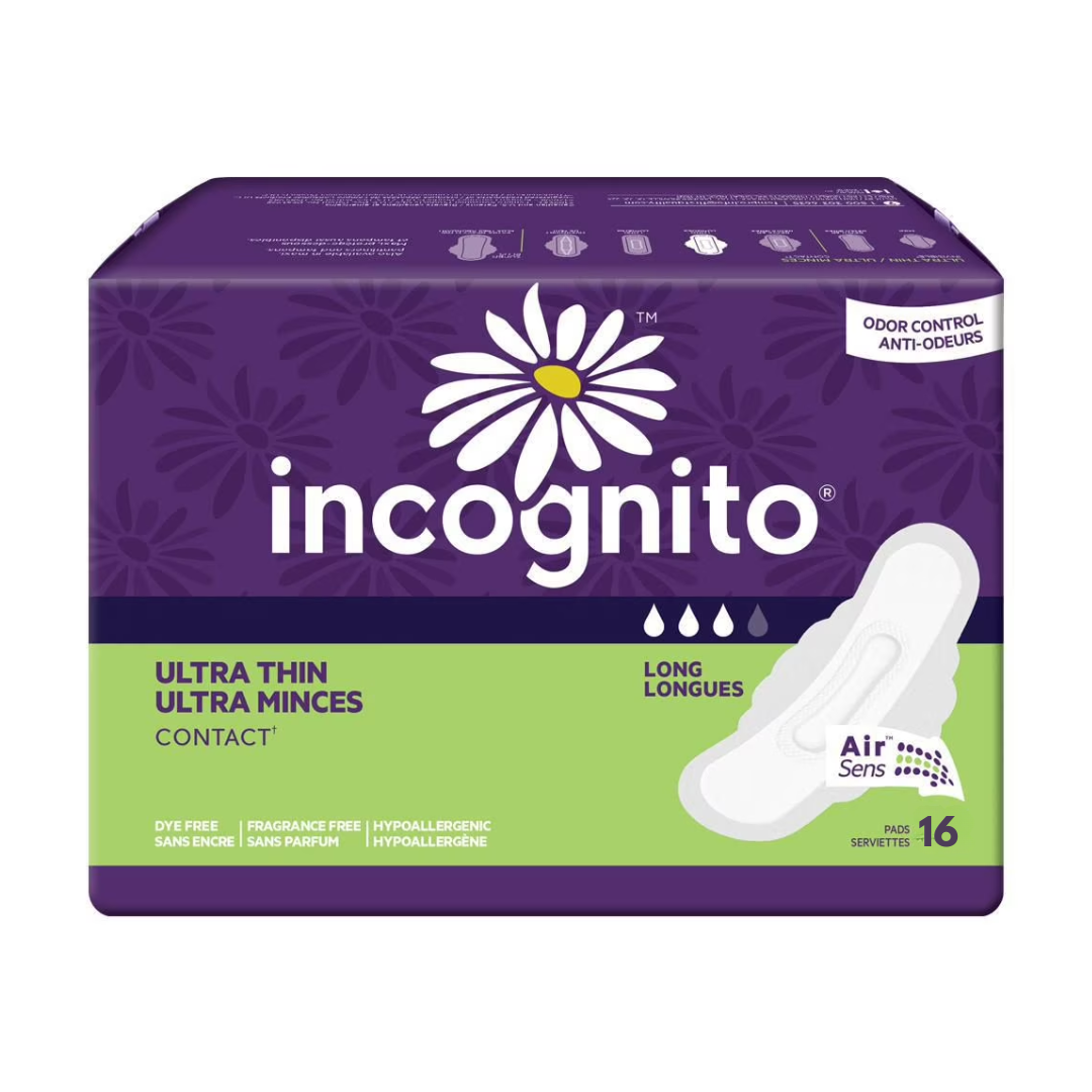 Incognito by Prevail Ultra Thin Pad - Super