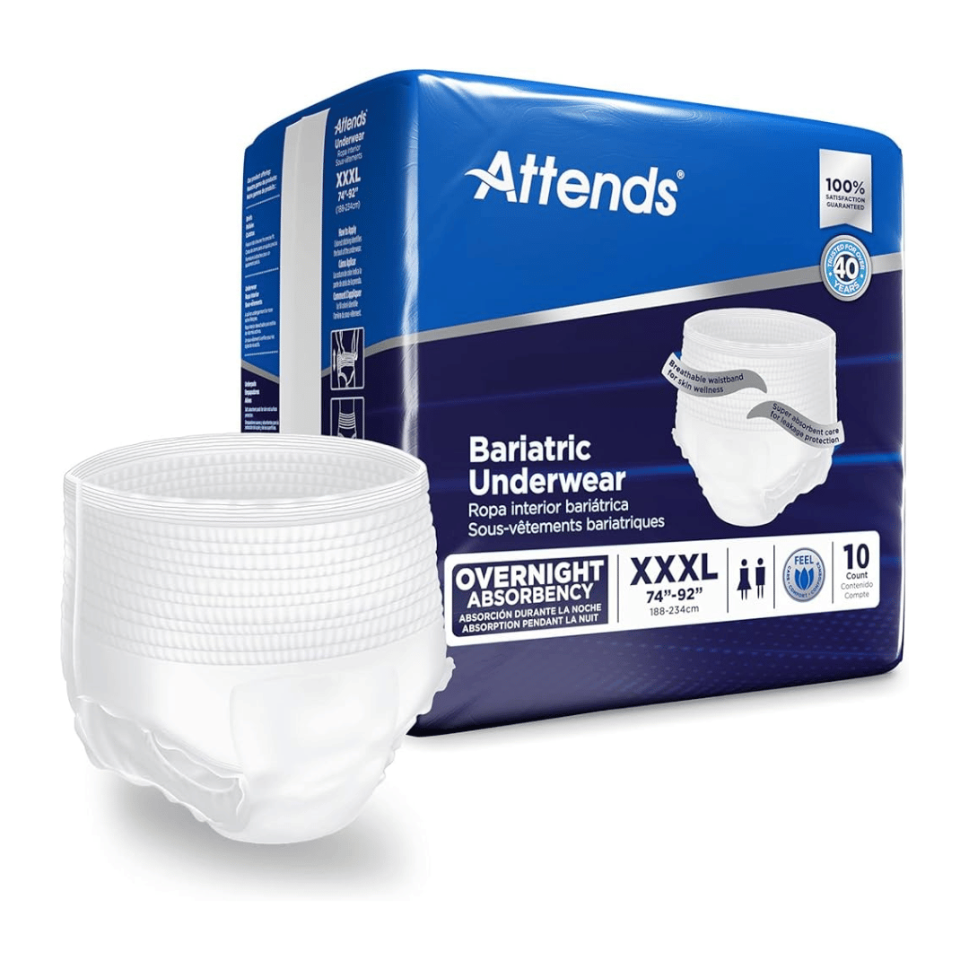 Attends Bariatric Overnight Underwear