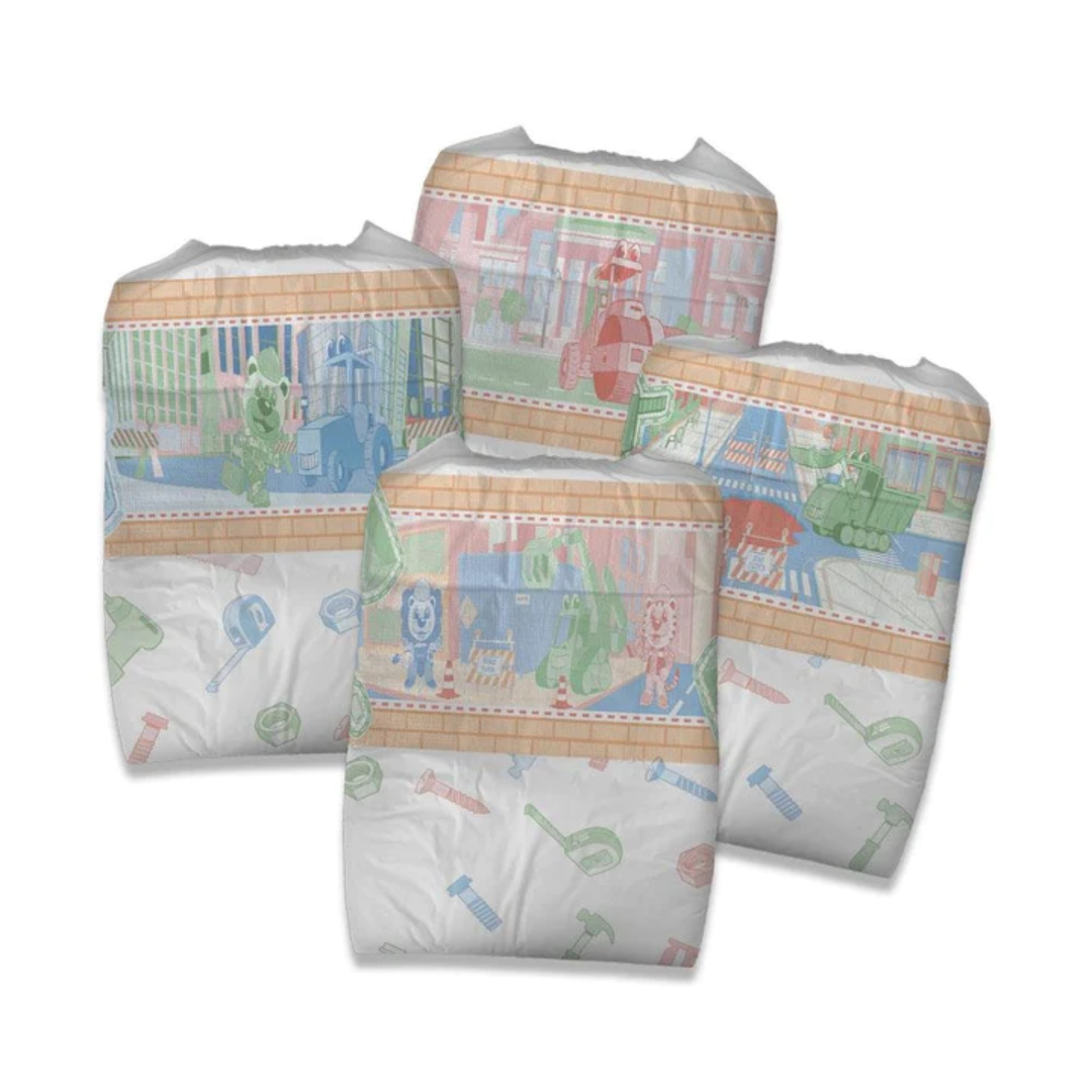 Tykables Little Builders Adult Diapers