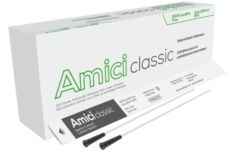 Amici Classic Male Nelaton Intermittent Catheters