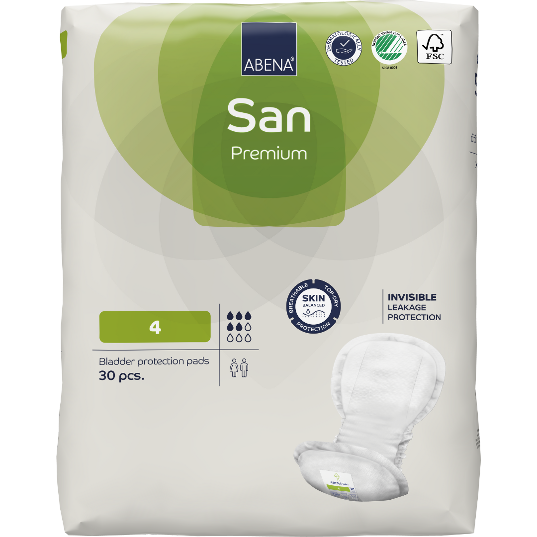 Abena San Premium 4 - Light to Moderate Pads