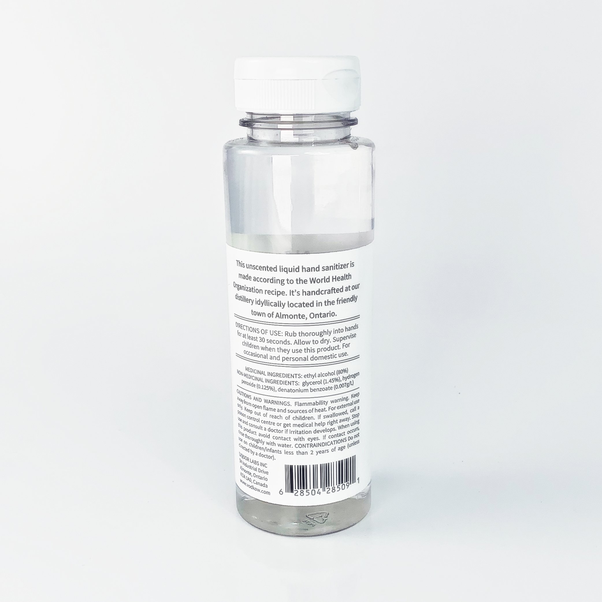 Dairy Distillery Sanitizing Handrub