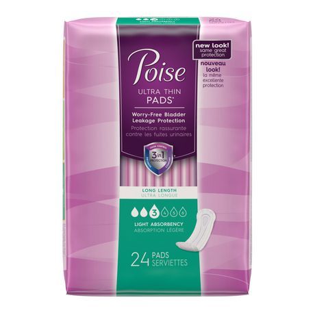 Poise Ultra Thin Long Pads