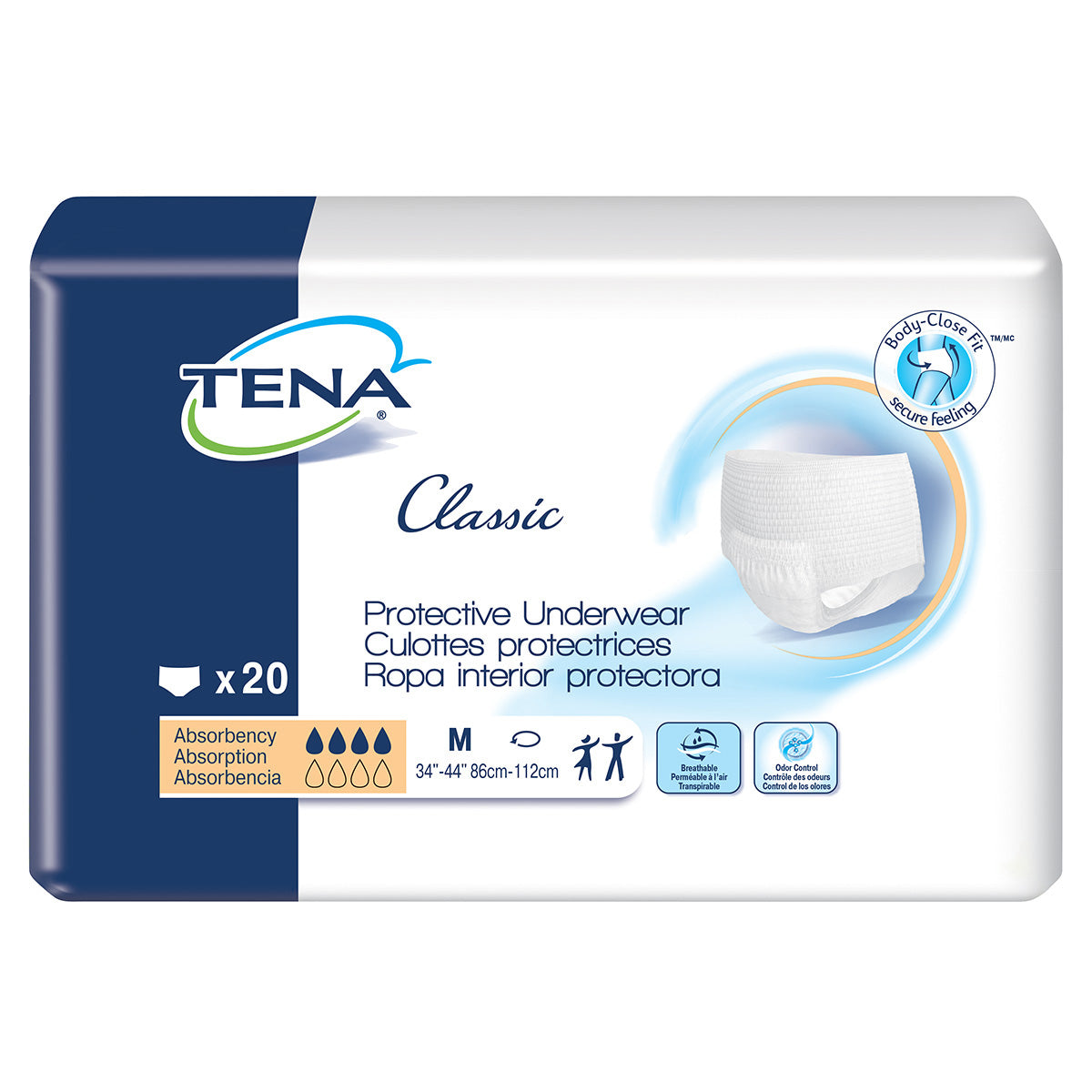 TENA Regular Protective Underwear – Healthwick Canada