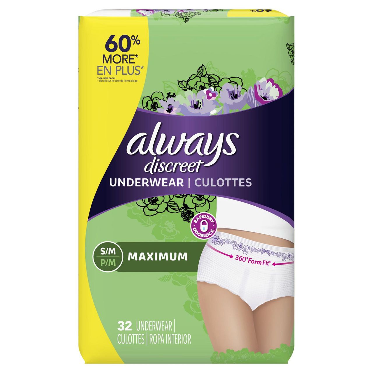 Always Discreet Underwear