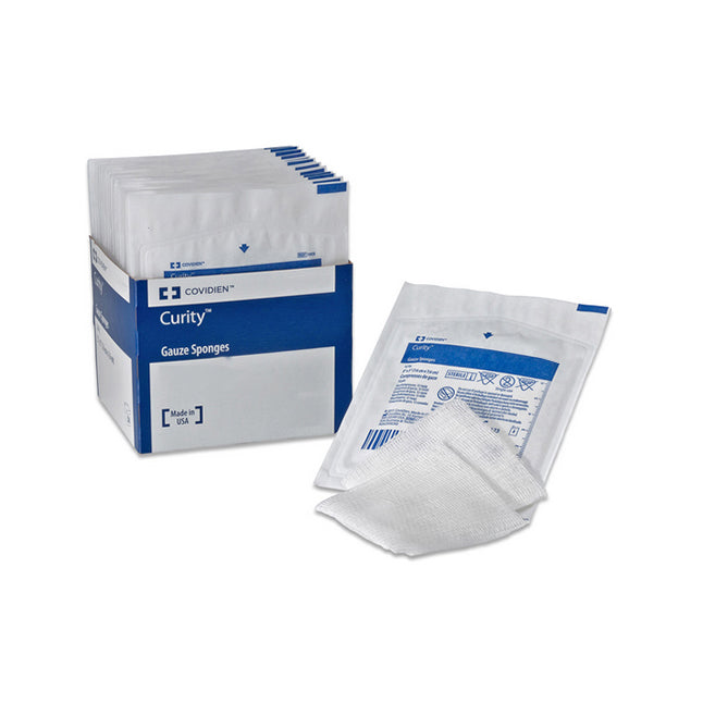 12 ply Curity Gauze Sponges 4" x 4" - Non-Sterile