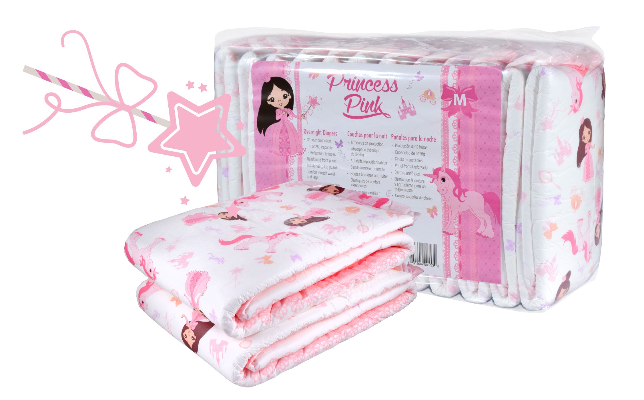 Rearz Princess Pink Overnight Adult Diapers – Healthwick Canada
