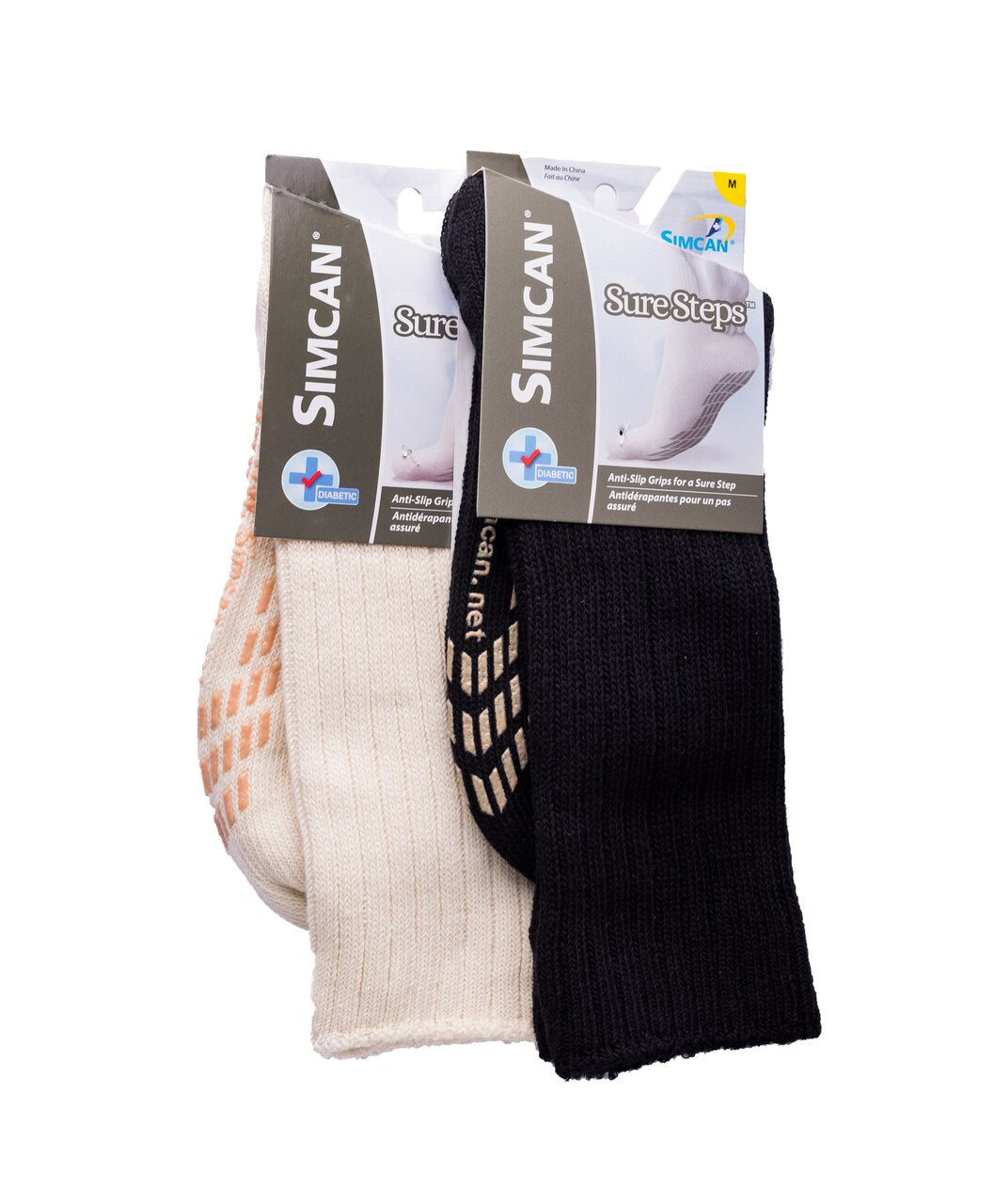 Womens Diabetic Slipper Socks with Gripper Soles – Healthcare Solutions