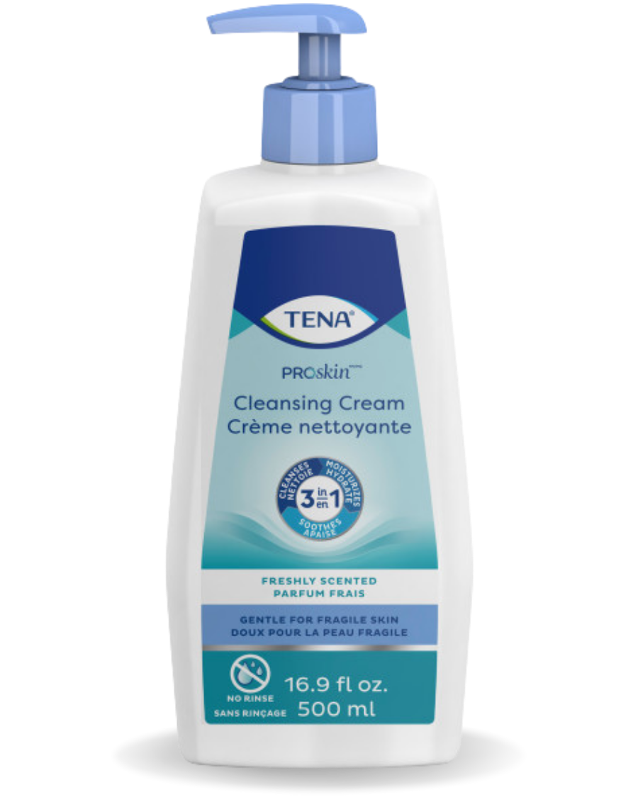 TENA 500mL Scented Cleansing Cream Washcream