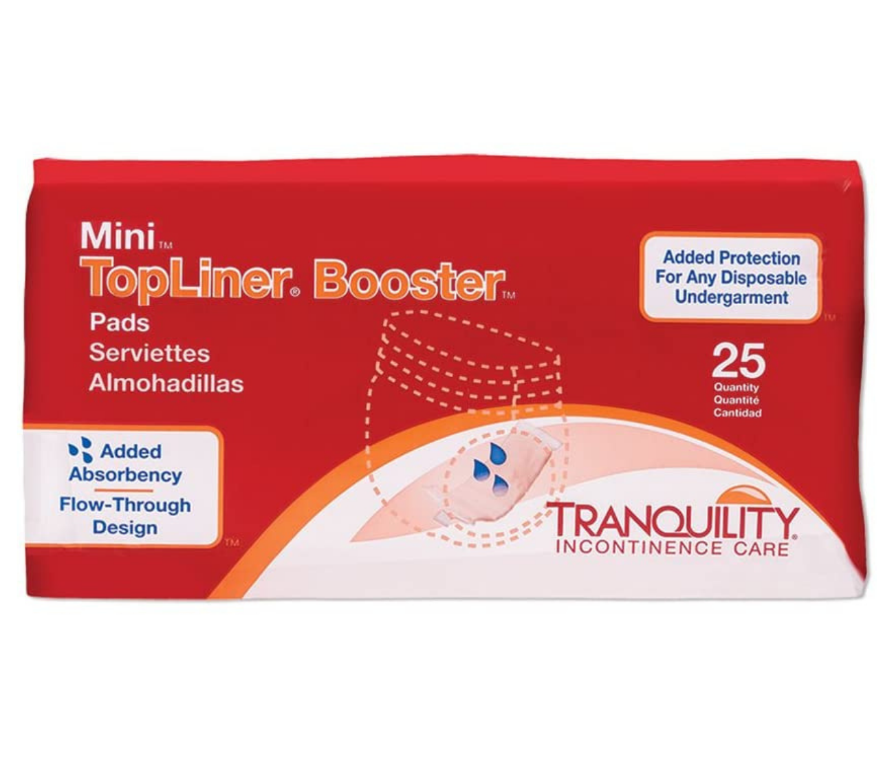 Tranquility TopLiner Mini Booster-Pads