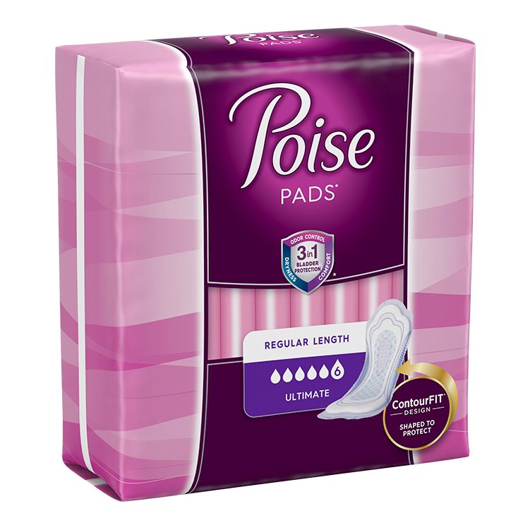 Poise Original Ultimate Long Non-Winged Pads