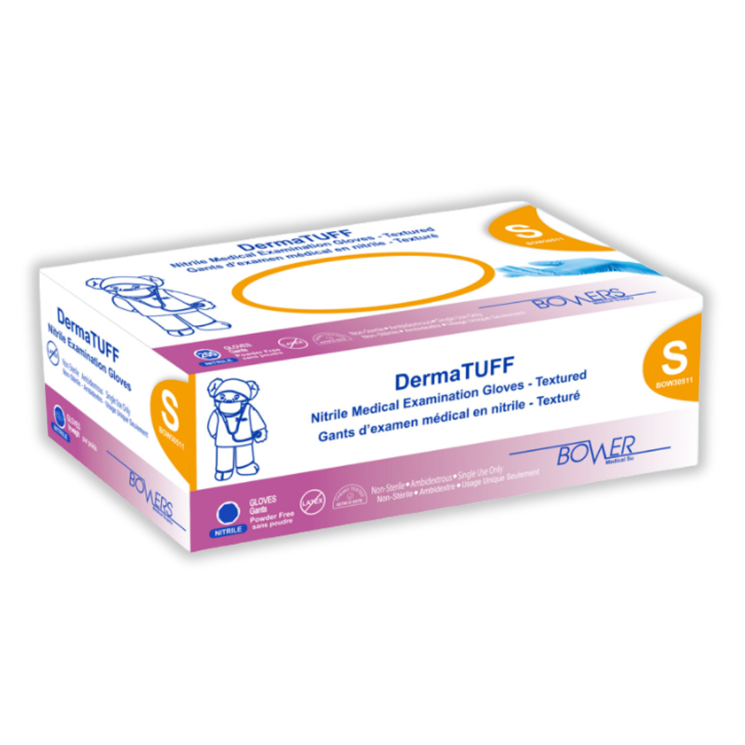 DermaTuff Nitrile Gloves - Small