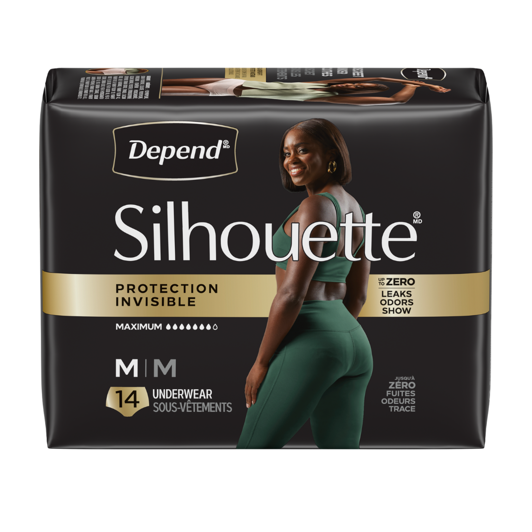 Depend Super Premium Silhouette Underwear for Women