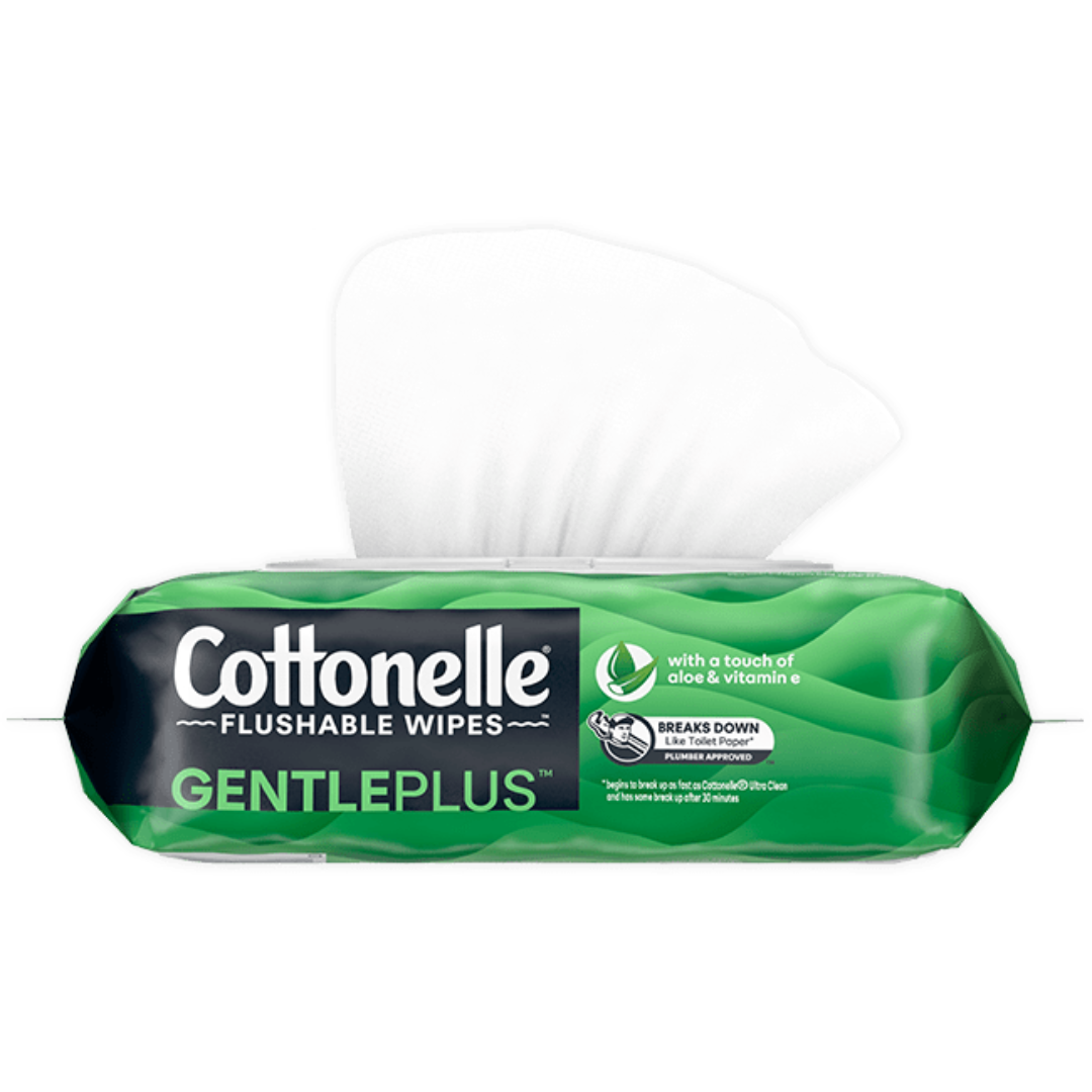 Cottonelle Gentle Plus Flushable Wipes