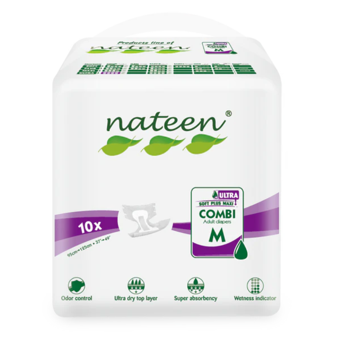 Nateen Combi X-Ultra Biodegradable Adult Diapers