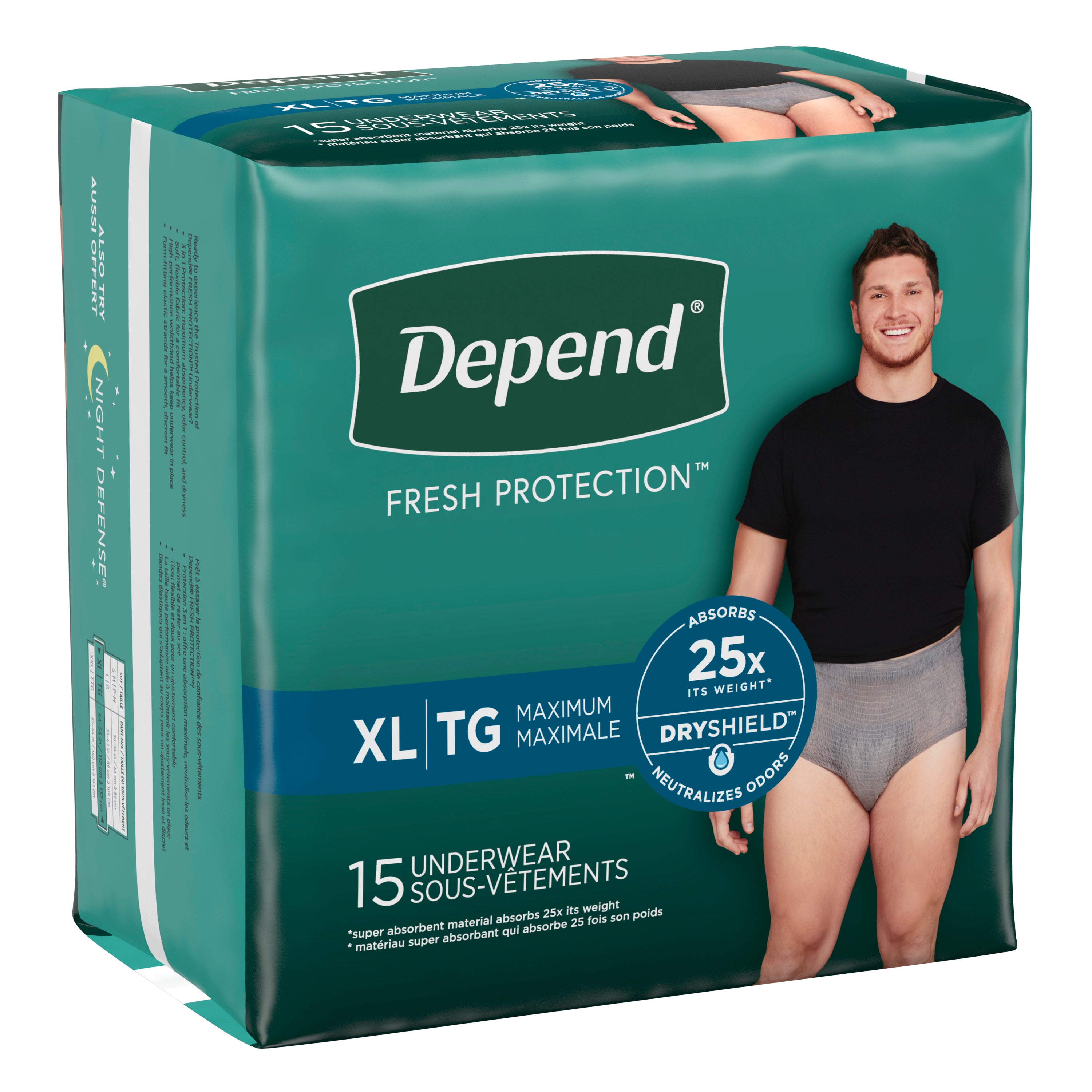 Depend Premium Underwear for Men