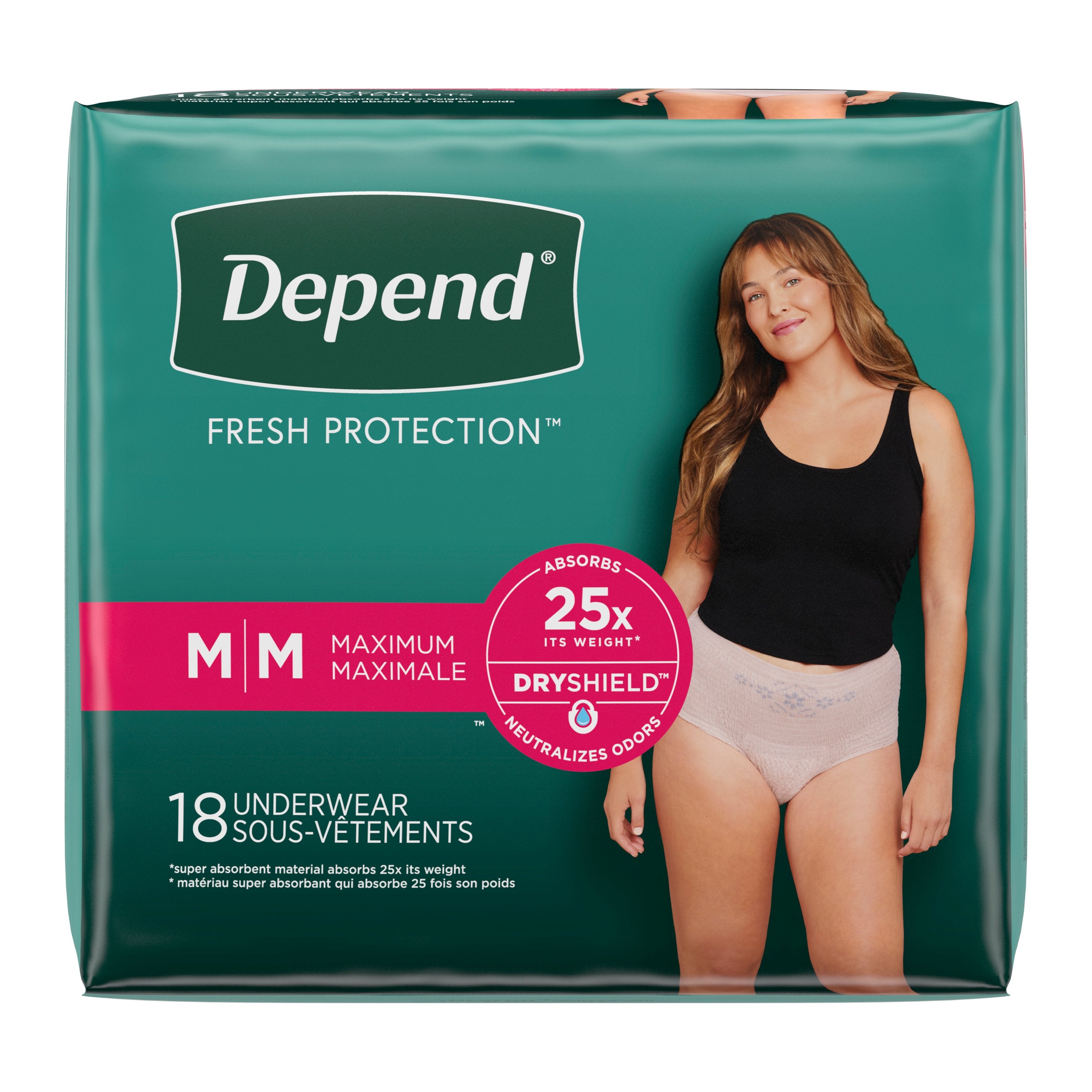Depend Premium Underwear for Women