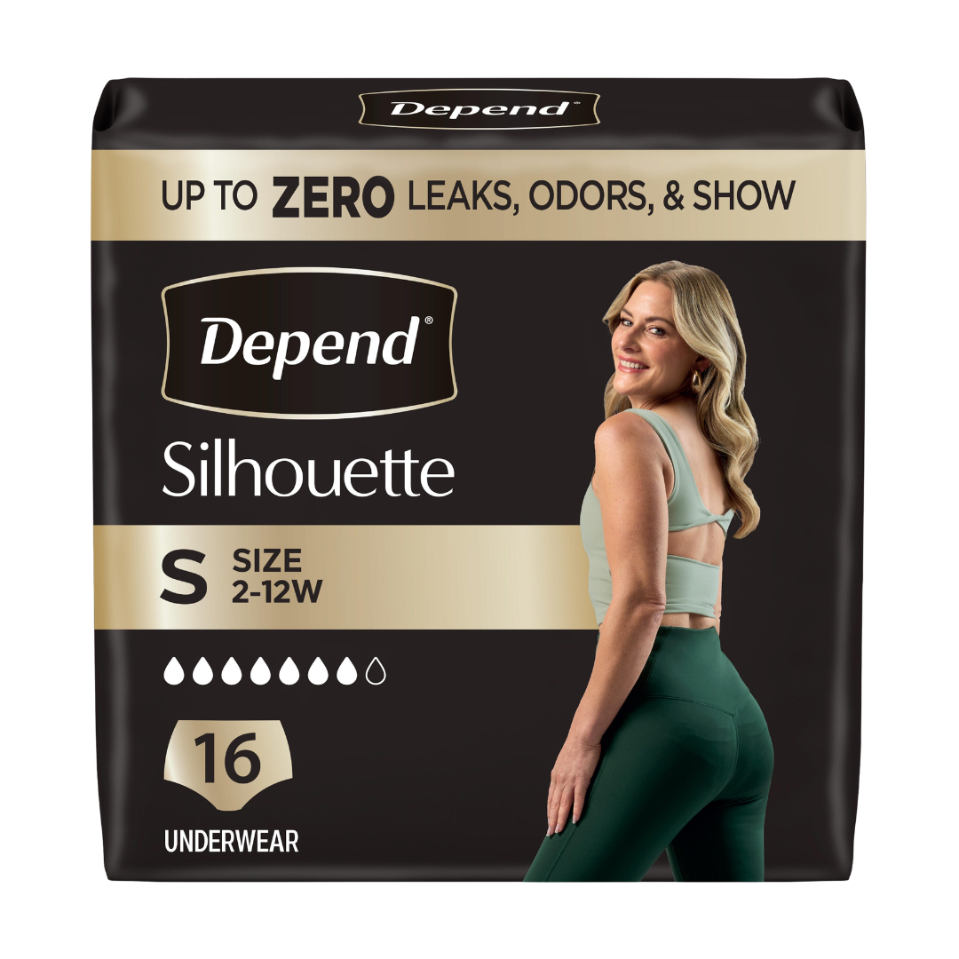Depend Super Premium Silhouette Underwear for Women