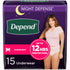 Depend Premium Night Defense Underwear for Women