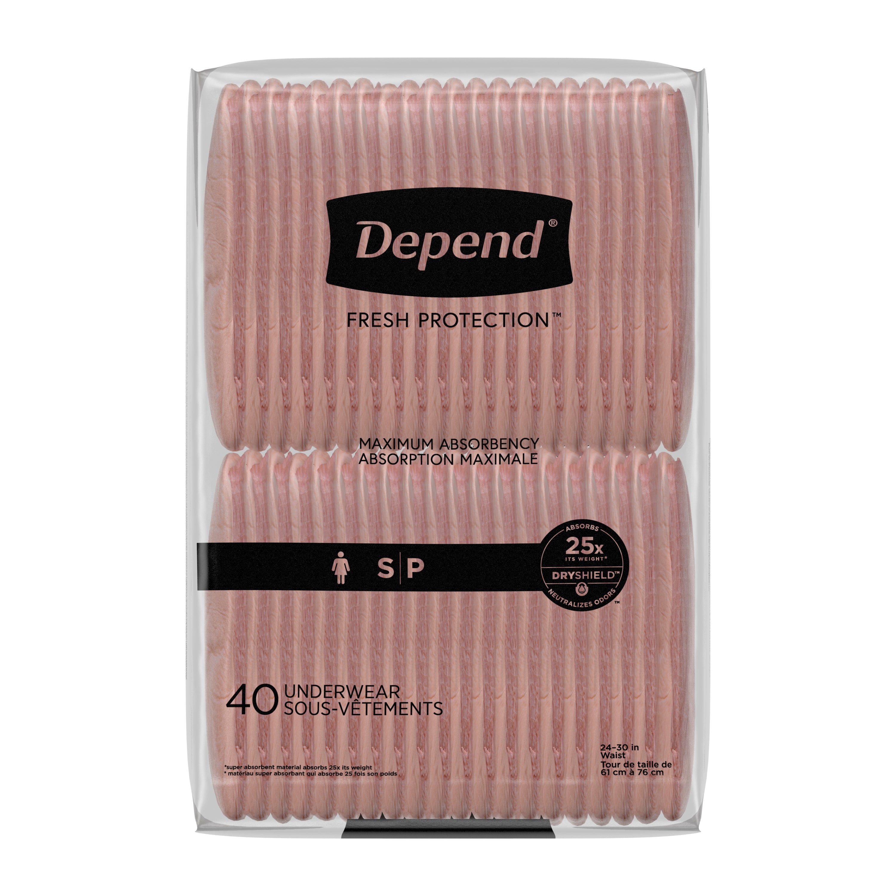 Depend Fresh Protection Underwear for Women - Value Pack
