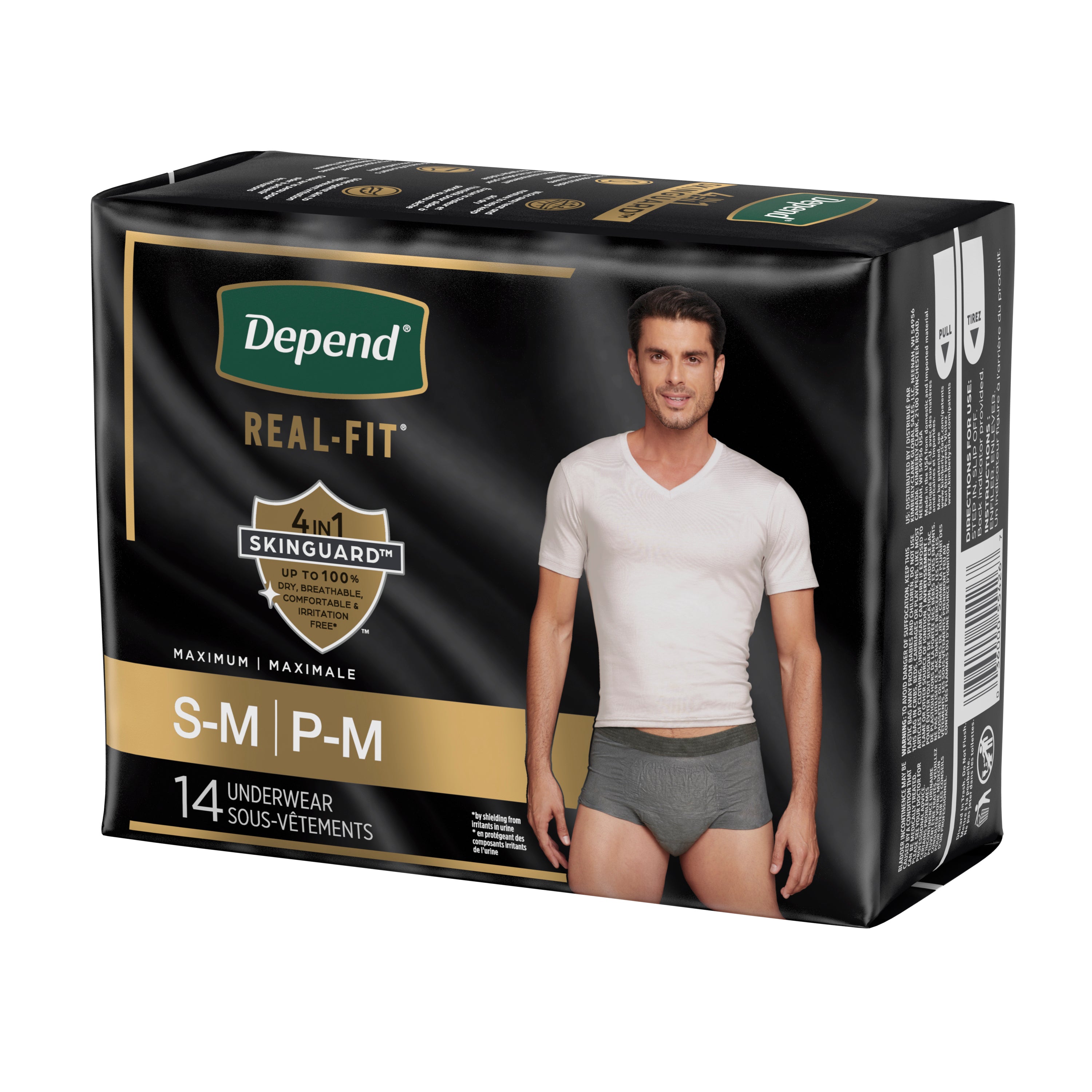 Depend Super Premium Real-Fit Underwear for Men