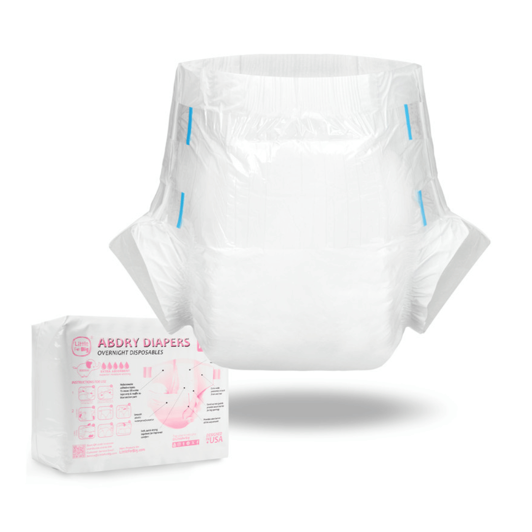 ABDry White Ultra Absorbent Diapers