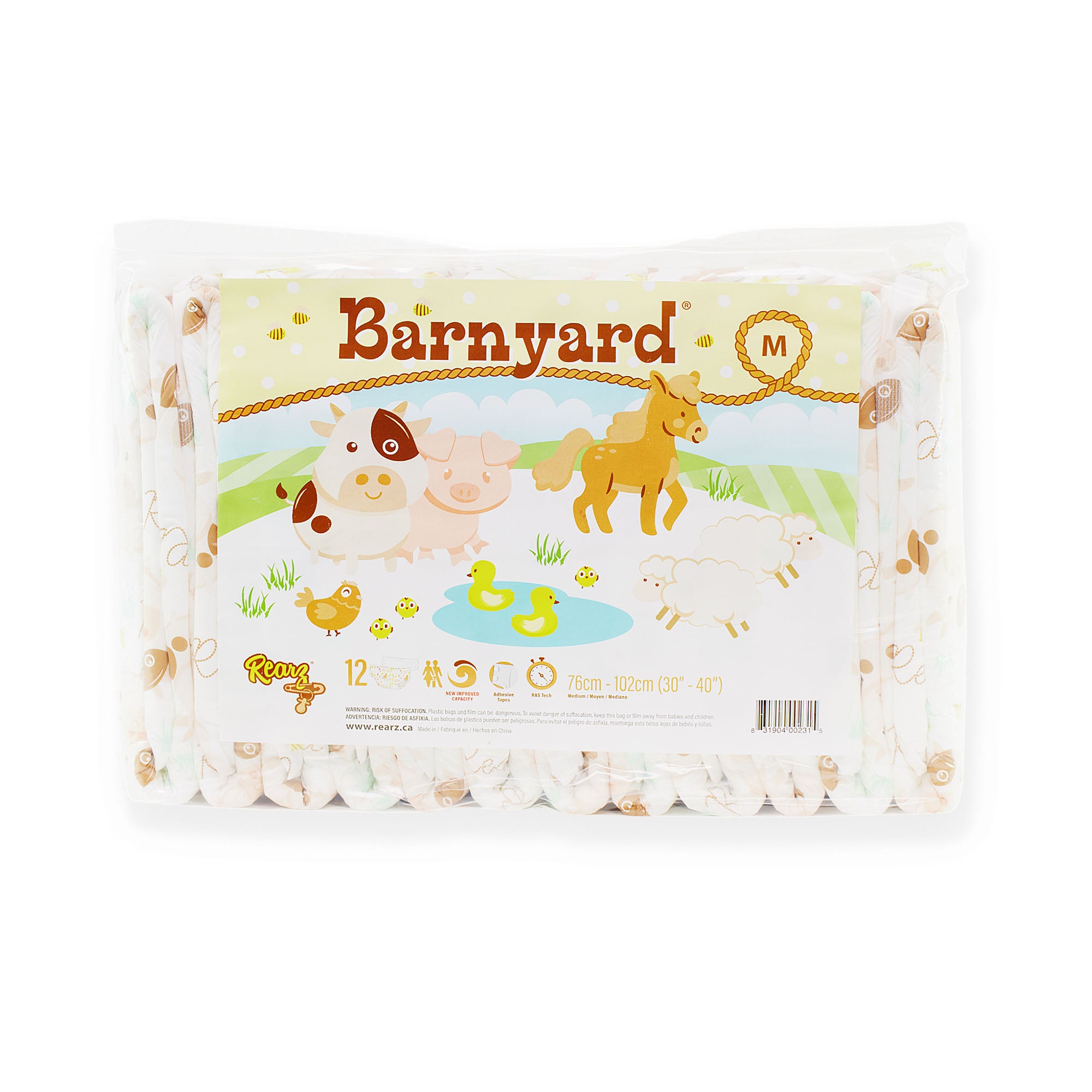 Rearz Barnyard Adult Diapers