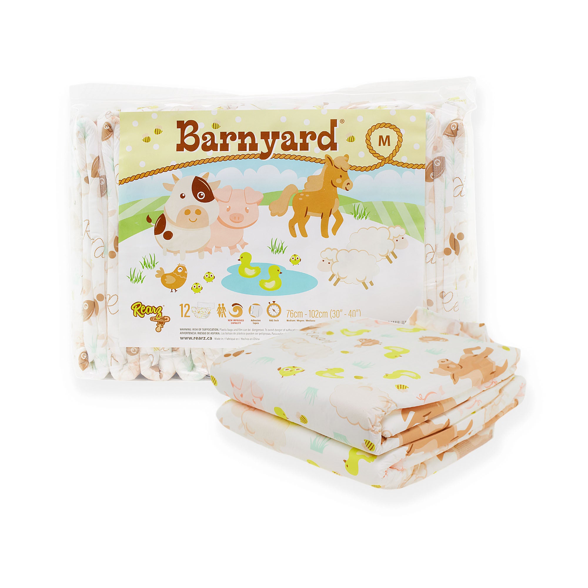 Rearz Barnyard Adult Diapers