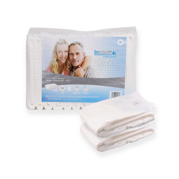 InControl Super Snap Fitted Adult Diaper – Healthwick Canada