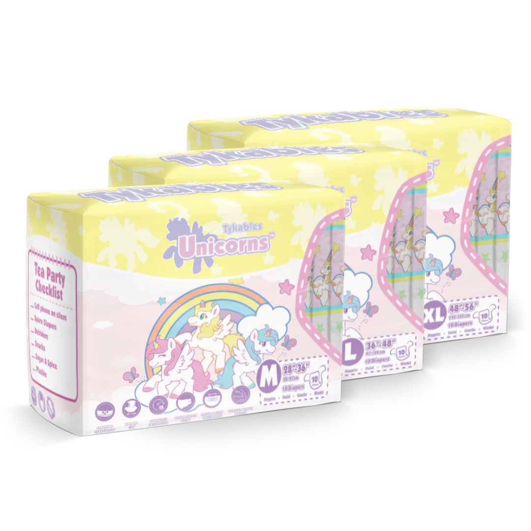Tykables Unicorn Adult Diapers