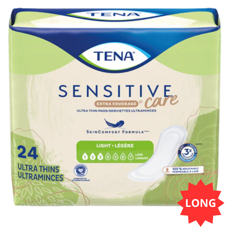 TENA Intimates Light Ultra Thin Pads- Long