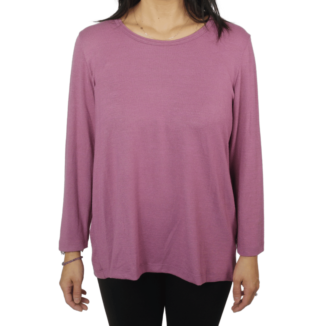 Grace Adaptive Top- Mauve