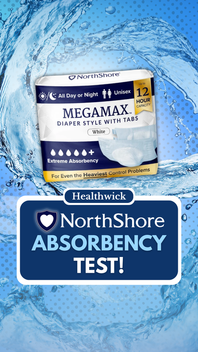 NorthShore MEGAMAX Absorbency Test