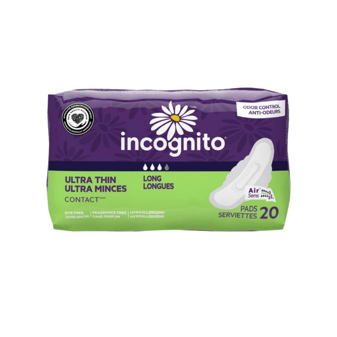 Incognito by Prevail Ultra Thin Pad - Long