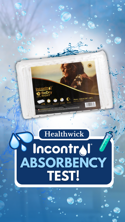 InControl Nighttime Diaper Absorbency Test
