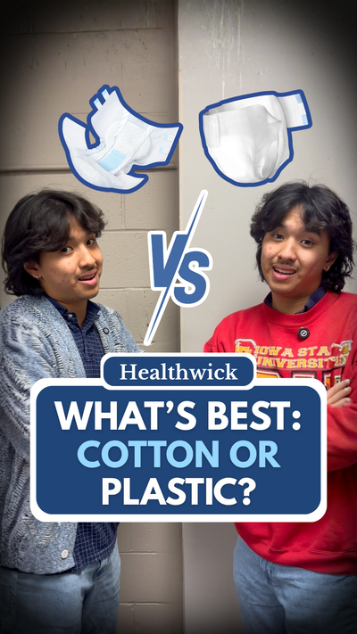 Cotton vs Plastic Backed