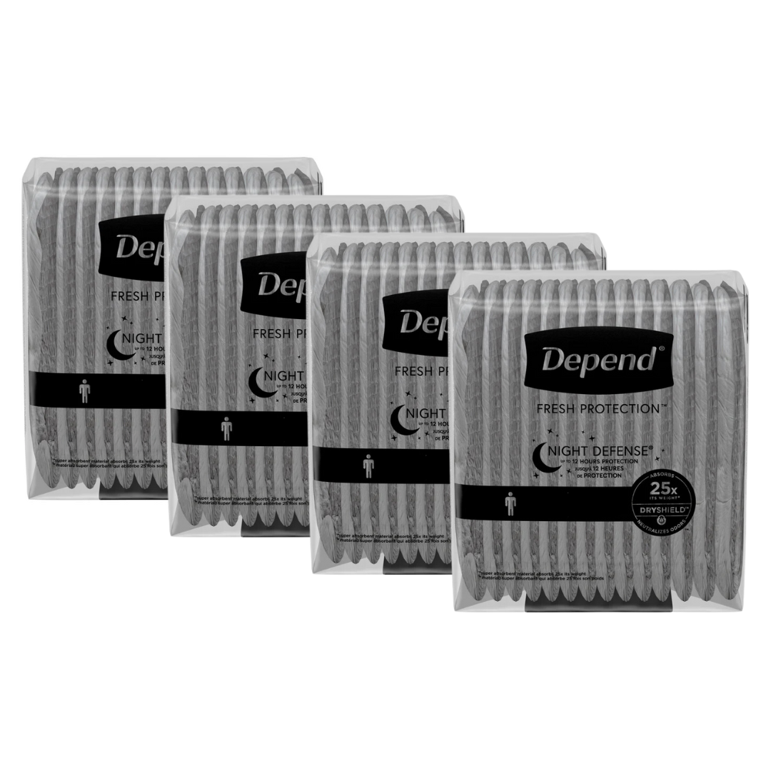 Depend Premium Night Defense Underwear for Men