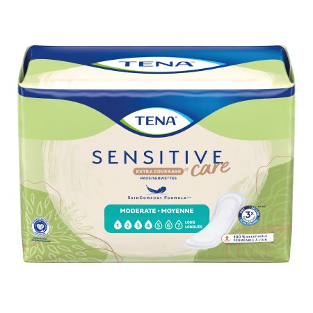 Tena Sensitive Care Extra Coverage Moderate Pads